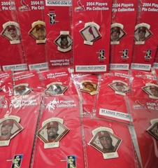 2004 Cardinals Players Pin Collection 28 PINS- St Louis LaRussa Era