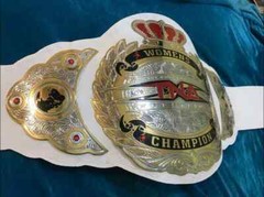 TNA WOMENS WRESTLING CHAMPIONSHIP BELT ADULT SIZE 2mm