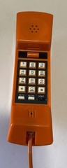 Vintage NBA Basketball Raptors Landline Telephone Hand Stand SH5 **** Untested