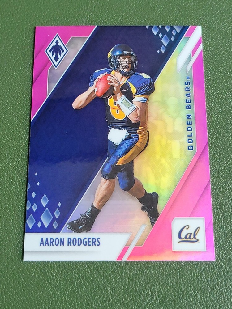 2022 Panini Chronicles Draft Picks Phoenix Pink #3 Aaron Rodgers Ca Low POP!