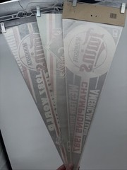 Lot Of 3 1987 Minnesota Twins Pennants: Western div, World Champs, World Series