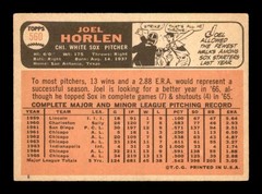 1966 Topps #560 Joel Horlen VG/VGEX X3719048