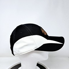 Reebok Black White NHL Chicago Black Hawks Cap FlexFit Center Ice Collection
