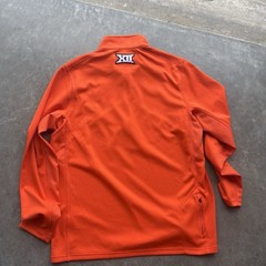 Oklahoma State Team Issued Size L Drifit Nike Quarter Zip Never Worn