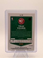 Optic 2021-22 Donruss Optic Trae Young #51 Blue Velocity