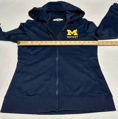 Port Authority University Michigan Wolverines Women&rsquo;s Full-Zip Hooded Jacket Sm
