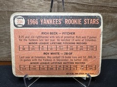 1966 Topps – 1966 Rookie Stars Roy White, Rich Beck #234 (RC)