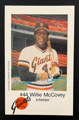 San Francisco Giants 1979 KNBR Team Set WILLIE McCOVEY Vida Blue JACK CLARK