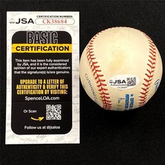 Mark McGwire signed American League AL Baseball autograph Cardinals A&rsquo;s 684 JSA