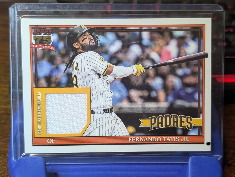 2026 Topps #91R-FTJ Fernando Tatis Jr. 1991 35th Anniversary Relics