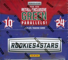2024 Panini Rookies and Stars NFL Football Factory Sealed 24 Pack Retail Box