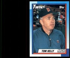 1990 Topps Tom Kelly Minnesota Twins #429