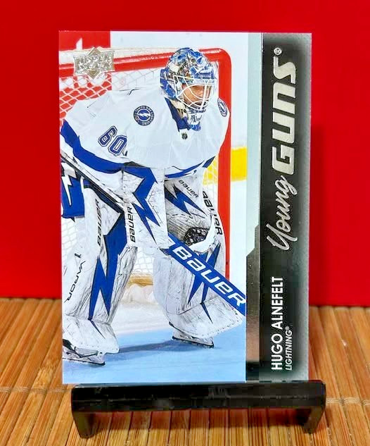 2021-22 Upper Deck #727 Hugo Alnefelt Young Guns