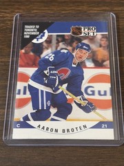 1990-91 Pro Set – Aaron Broten #530 Toronto Maple Leafs (B)
