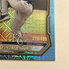 2026 Bowman – Chrome Prospects Kendry Chourio #BCP-7 Refractor 270/499 (RC)