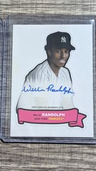 Ron Guidry & Willie Randolph Autograph-2024 Topps Archives 1968 Action All Stars