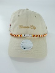 Kansas City Chiefs New Era Womens Friendship Bracelet 9Twenty Adjustable Hat NWT