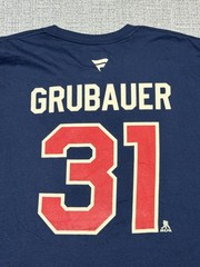 Seattle Kraken Shirt Mens XL Blue Hockey Grubauer 31 Fanatics Winter Classic EUC