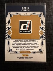 2025-26 Donruss #17 Derik Queen Elite Series ROOKIE