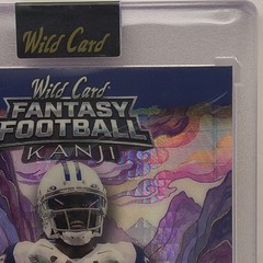 Wild Card Fantasy Football Kanji Dez Bryant Cowboys #FMKMPU1-DB 5/5