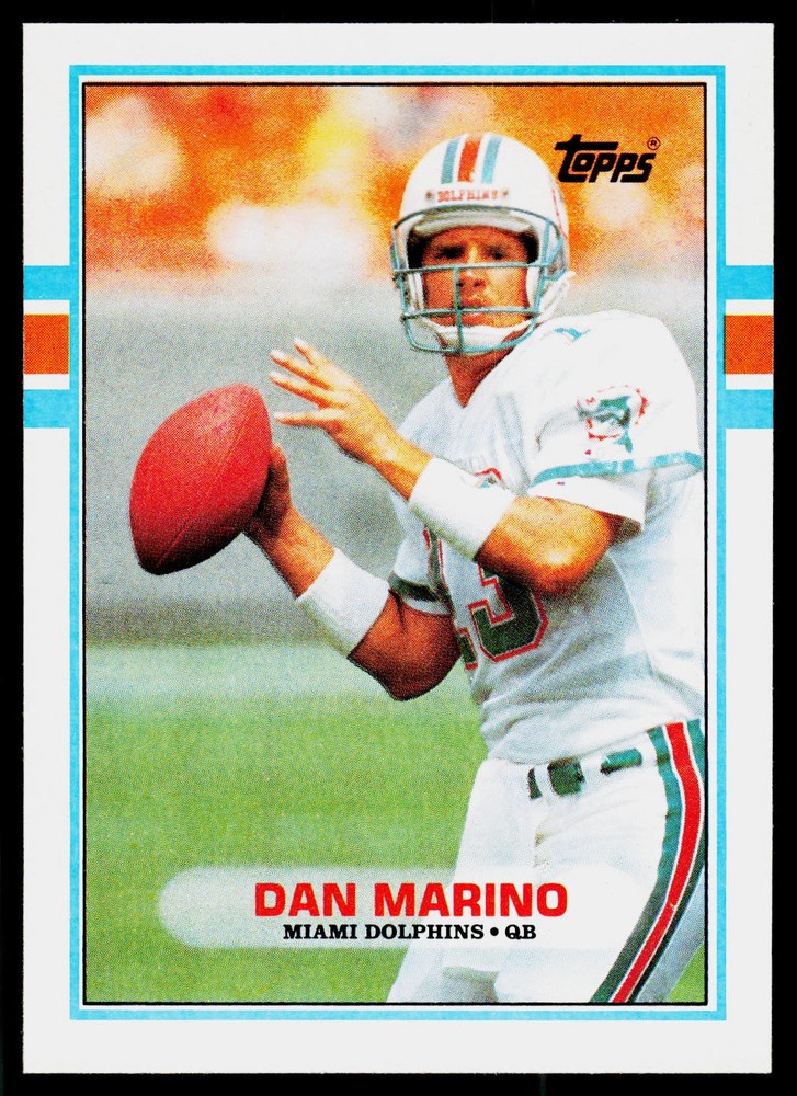 Dan Marino, 1989 Topps, #293, Miami Dolphins, Football Card