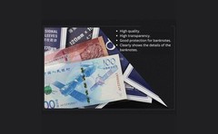 50Pcs Size 1 Professional Banknote Protective Plastic Sleeves Paper Money OPP…