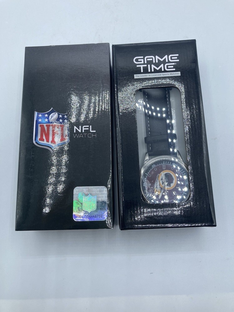 NFL Football Washington Redskins Watch NEW IN BOX NIB Game Time Licensed Sports