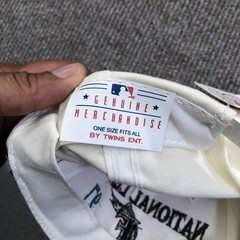Vintage Florida Marlins Hat Cap Snap Back One Size White Baseball 1997 NL Champs