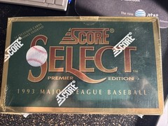 1993 Score Select Baseball Factory Sealed Box 36 Packs Derek Jeter RC Premier ED