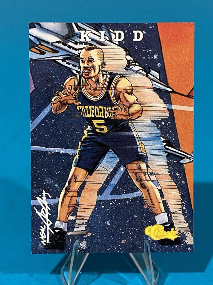 1994 Classic Illustration #102 Jason Kidd Rookie Cartoon Basketball Card