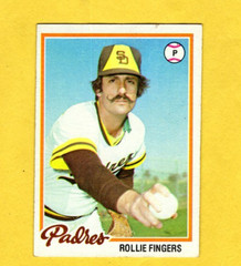 1978 Topps Rollie Fingers #140 San Diego Padres VG- FREE SHIPPING
