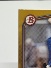 2023 Bowman Draft AJ Ewing 1st Prospect Gold /50 NY Mets