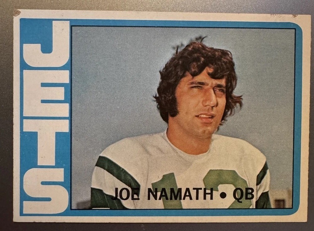 1972 Topps – Joe Namath #100