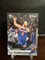2025-26 NBA Topps NOW Jalen Brunson – #340 – New York Knicks NBA Finals