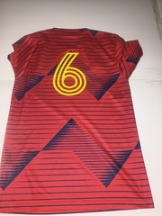 Adidas Soccer Training Jersey Red And Navy Blue Real Salt Lake Academy Crest XS