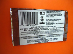 2000 Fleer Impact Baseball empty card wrapper – Inserts – MLB