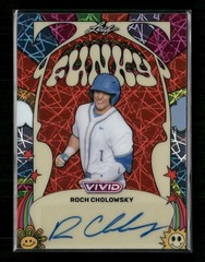 2026 Leaf Vivid Roch Cholowsky Funky Auto Red Lazer #/14 #FA-RC1