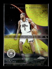 2025-26 Topps Chrome Kawhi Leonard Activators /275