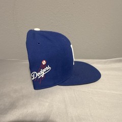 &rsquo;47 Los Angeles Dodgers LA Script Logo Snapback Hat Cap Blue MLB Baseball