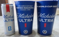 2 CUPS FIFA World Cup 2026 Mexico-South Africa 1st Opening Match Michelob Ultra