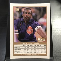 1990 SkyBox #230 Mark West Phoenix Suns