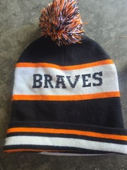 VTG Buffalo Braves NBA Beanie Hat Pom New Era Throwback 1970s Rare Defunct Orang