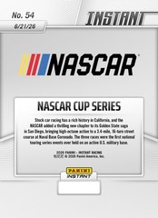 NASCAR Cup Series San Diego- 2026 Panini Instant NASCAR #54 card PRESALE 🏁
