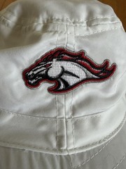 Port Authority Western Michigan Broncos White Boonie Hat S/M