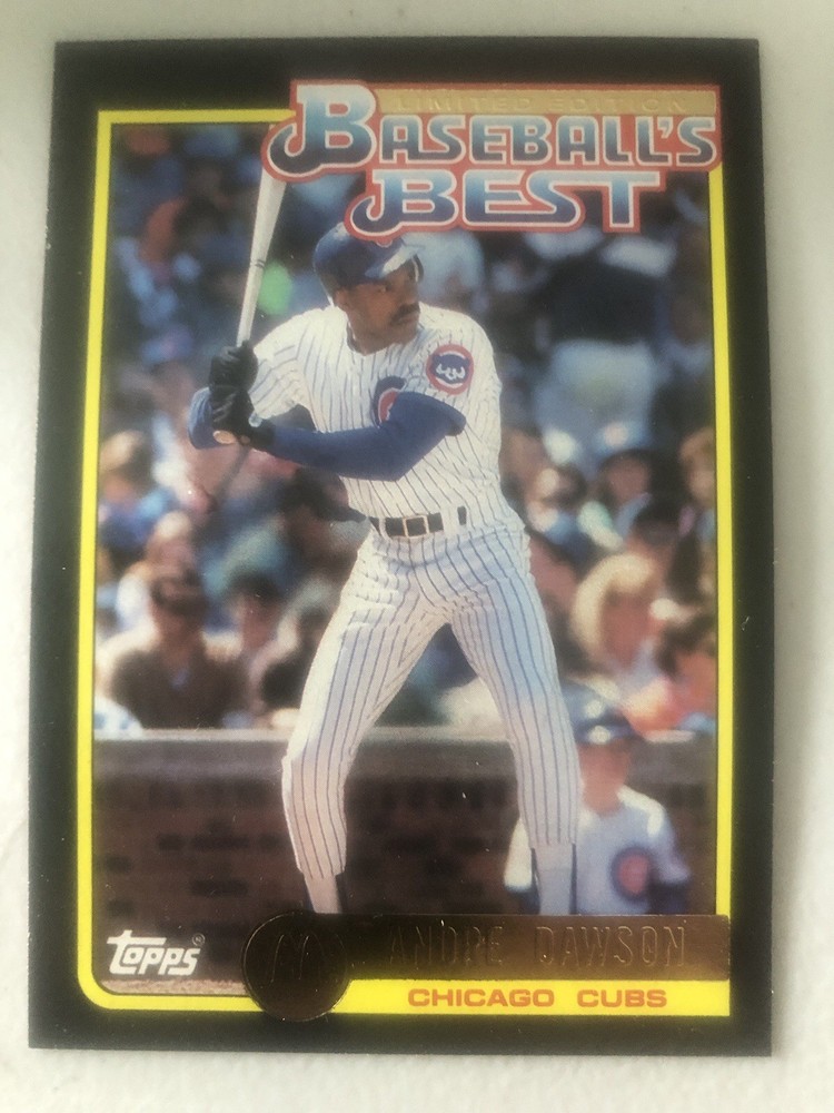 1992 Topps McDonald&rsquo;s Limited Edition Baseball&rsquo;s Best – Andre Dawson #31