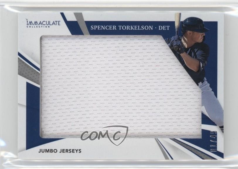 2021 Panini Immaculate Jumbo Jerseys 1/49 Spencer Torkelson #JJ-STK 1op7