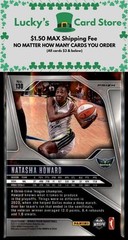 2024 Panini Prizm WNBA #130 Natasha Howard Ice Orange Prizms