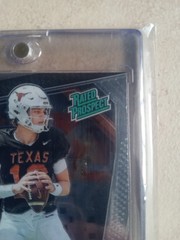 Arch Manning 2023 Panini National VIP Gold No. AM Rated RC TEXAS LONGHORNS!!!