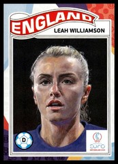Leah Williamson 2025 Topps Living Set Women&rsquo;s Euro #2 England