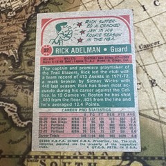 1973-74 Topps #27 Rick Adelman Blazers NM + Free Ship